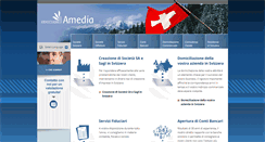 Desktop Screenshot of fiduciarie-svizzere.it